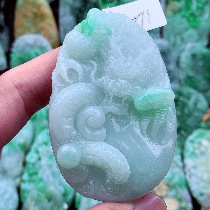 翡翠吊坠(不含链)未镶嵌