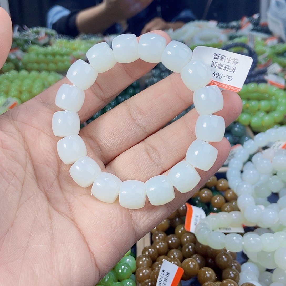未镶嵌手串和田玉纯天然卡13新疆且末天泰料多样性发一