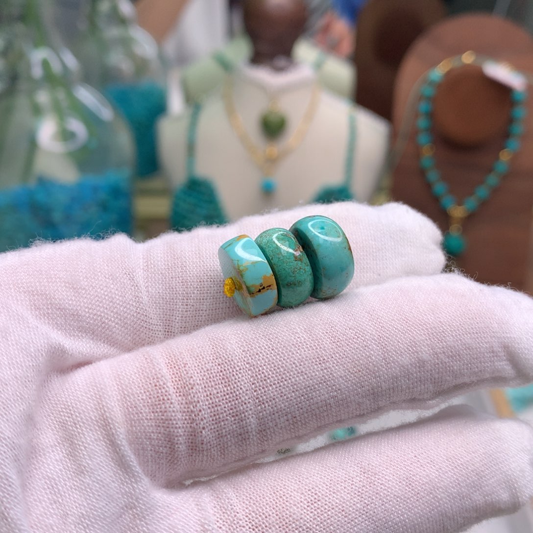 绿松石未镶嵌配饰