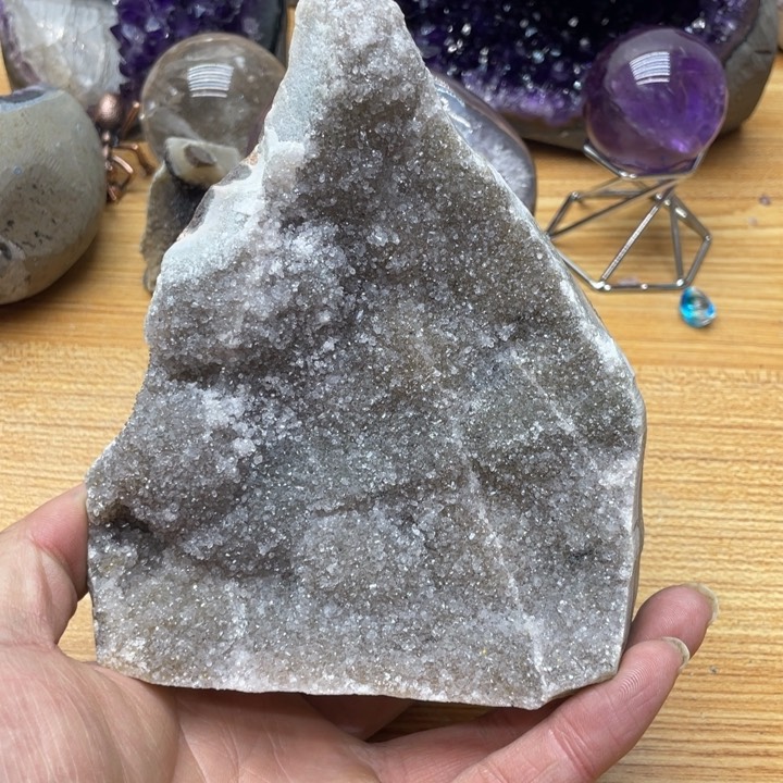 紫晶水晶软糖未镶嵌
