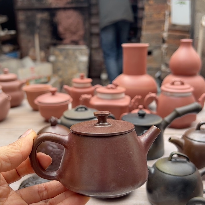 陶瓷柴烧坭兴陶福利110cc