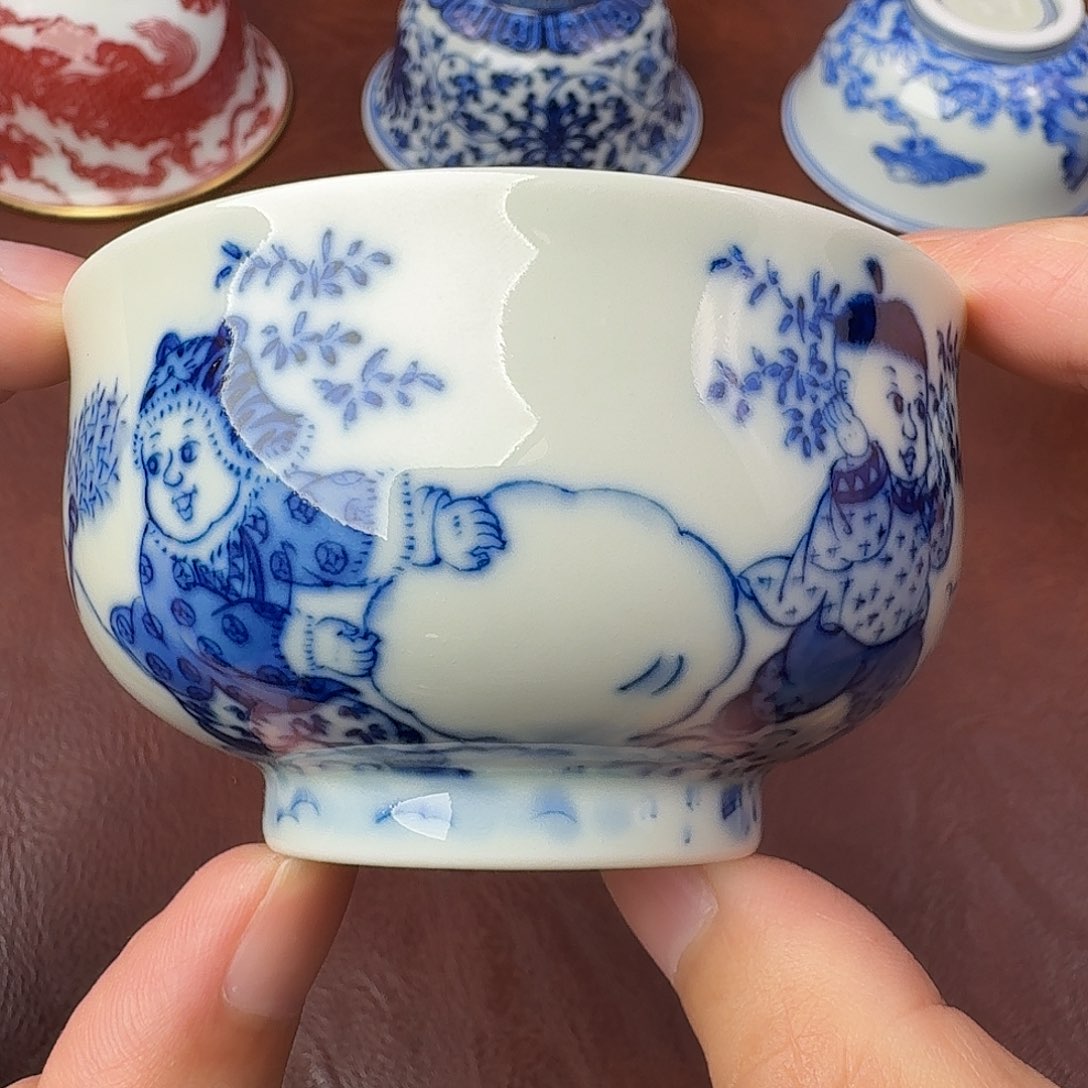 杯现代景德镇全手工全手绘茶具1688888