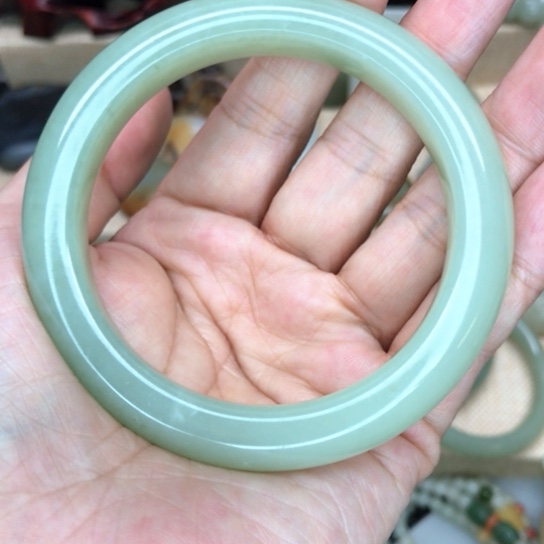 和田玉（青白玉）颈饰未镶嵌