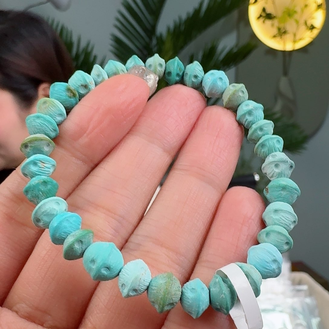 绿松石珠宝奇石未镶嵌