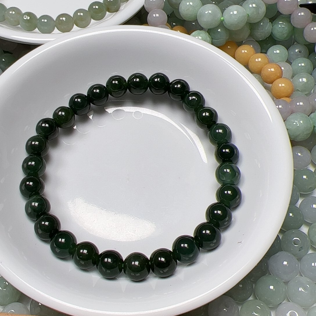 【闪购商品】翡翠手链未镶嵌夏*卡6++