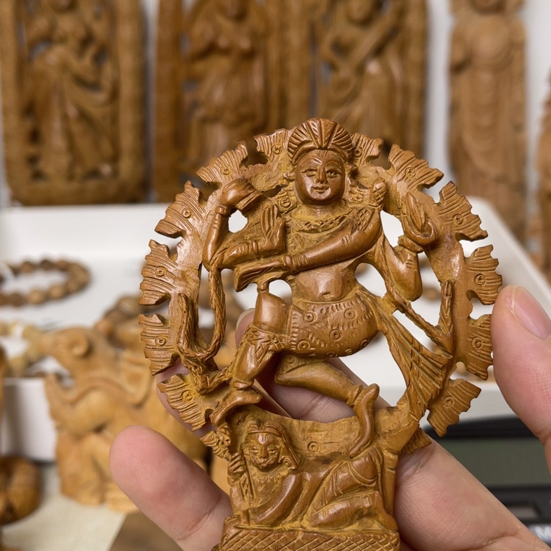 汐***欢檀香木印度老山檀6.5克价