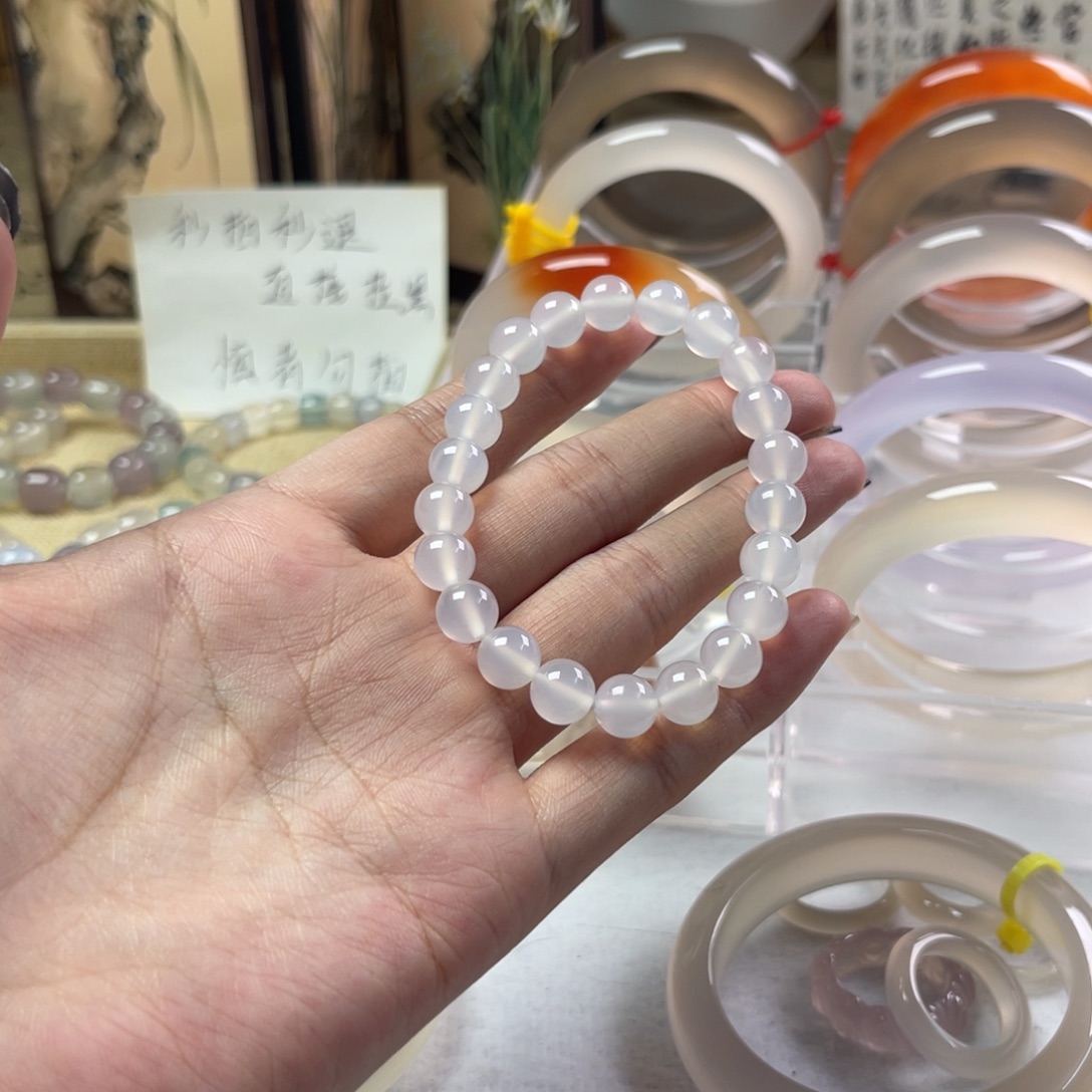 玛瑙/玉髓未镶嵌手镯