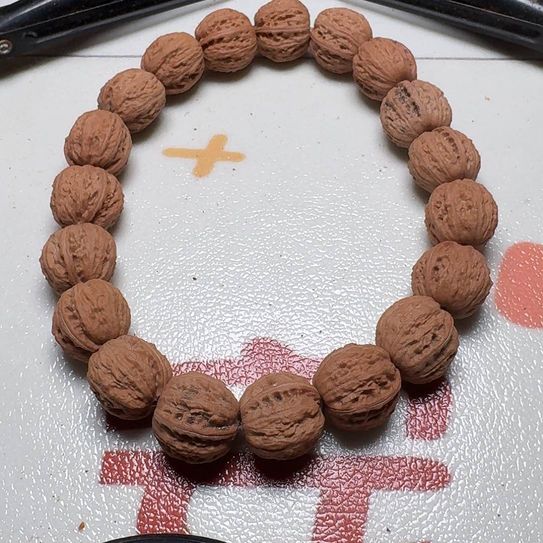 核桃手串/手链15号边22肚24高22