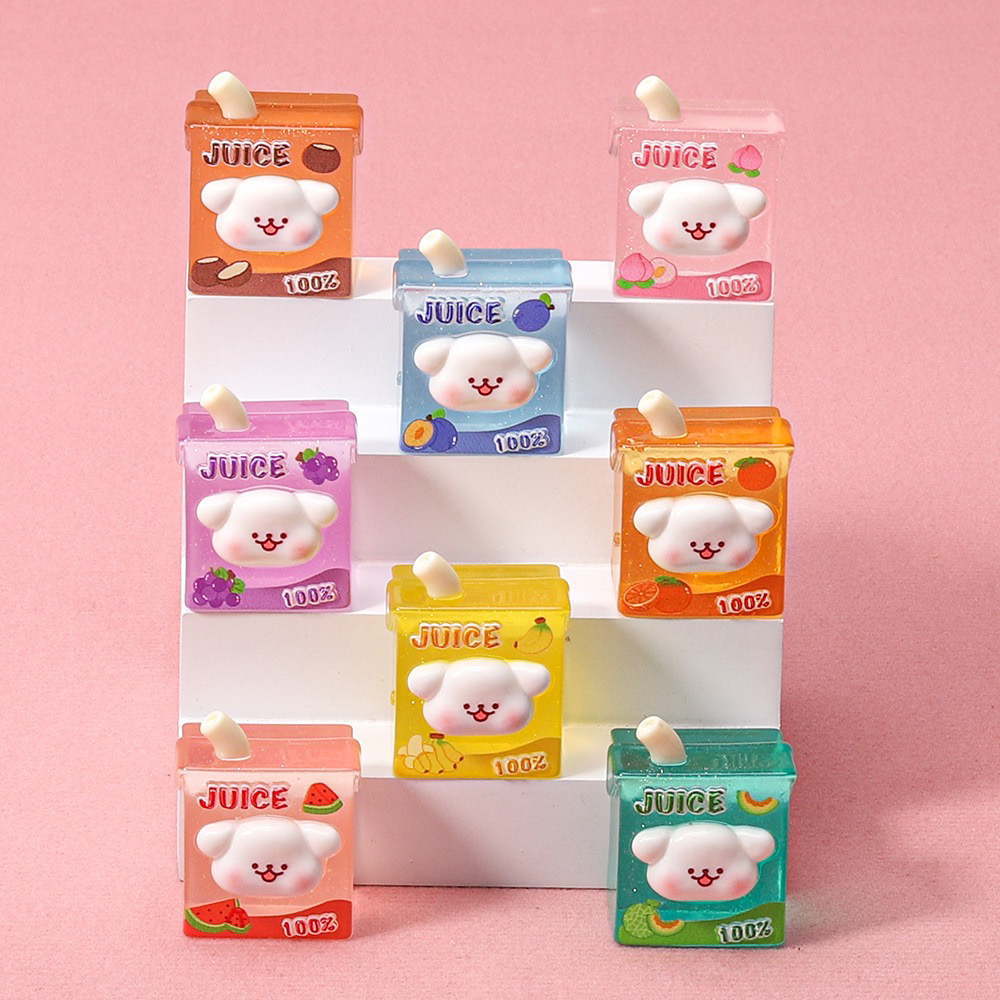 【九宫格】高透细闪小狗吸吸乐 车载萌粒 手工diy对对碰