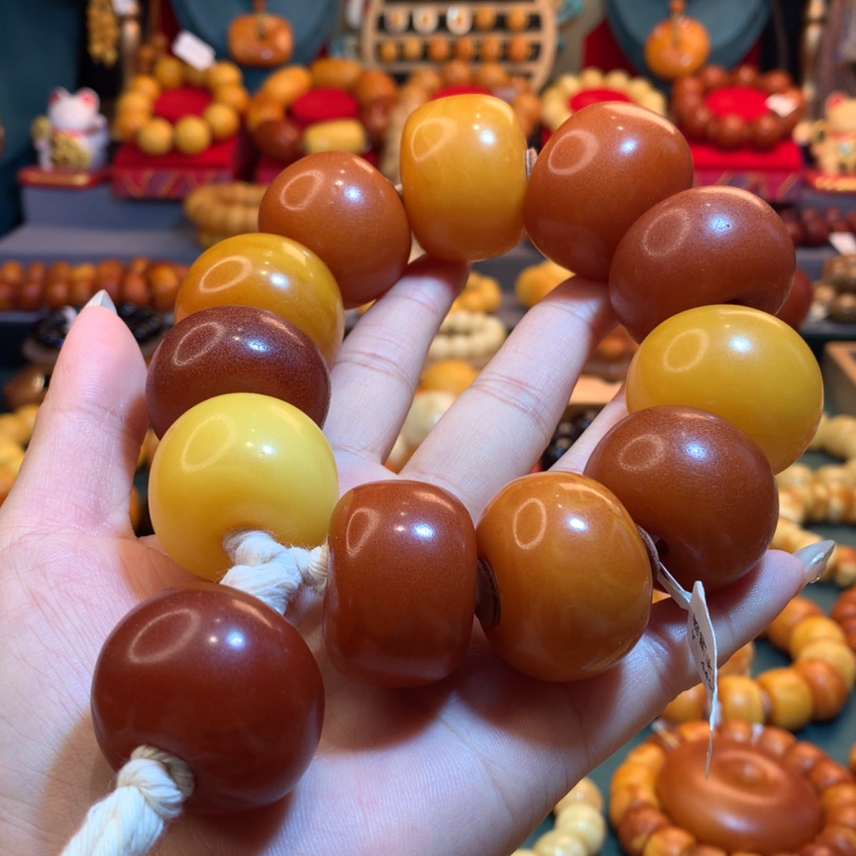 【闪购商品】蜜蜡手串未镶嵌蜜蜡手串