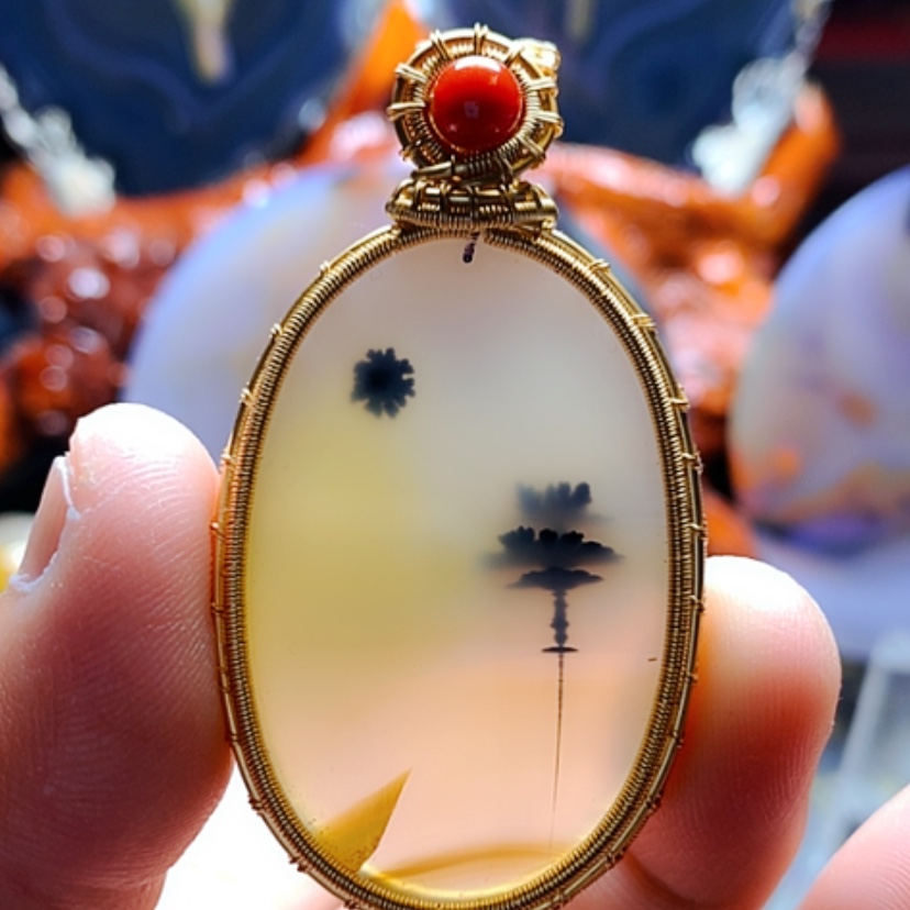 【闪购商品】玛瑙/玉髓颈饰未镶嵌