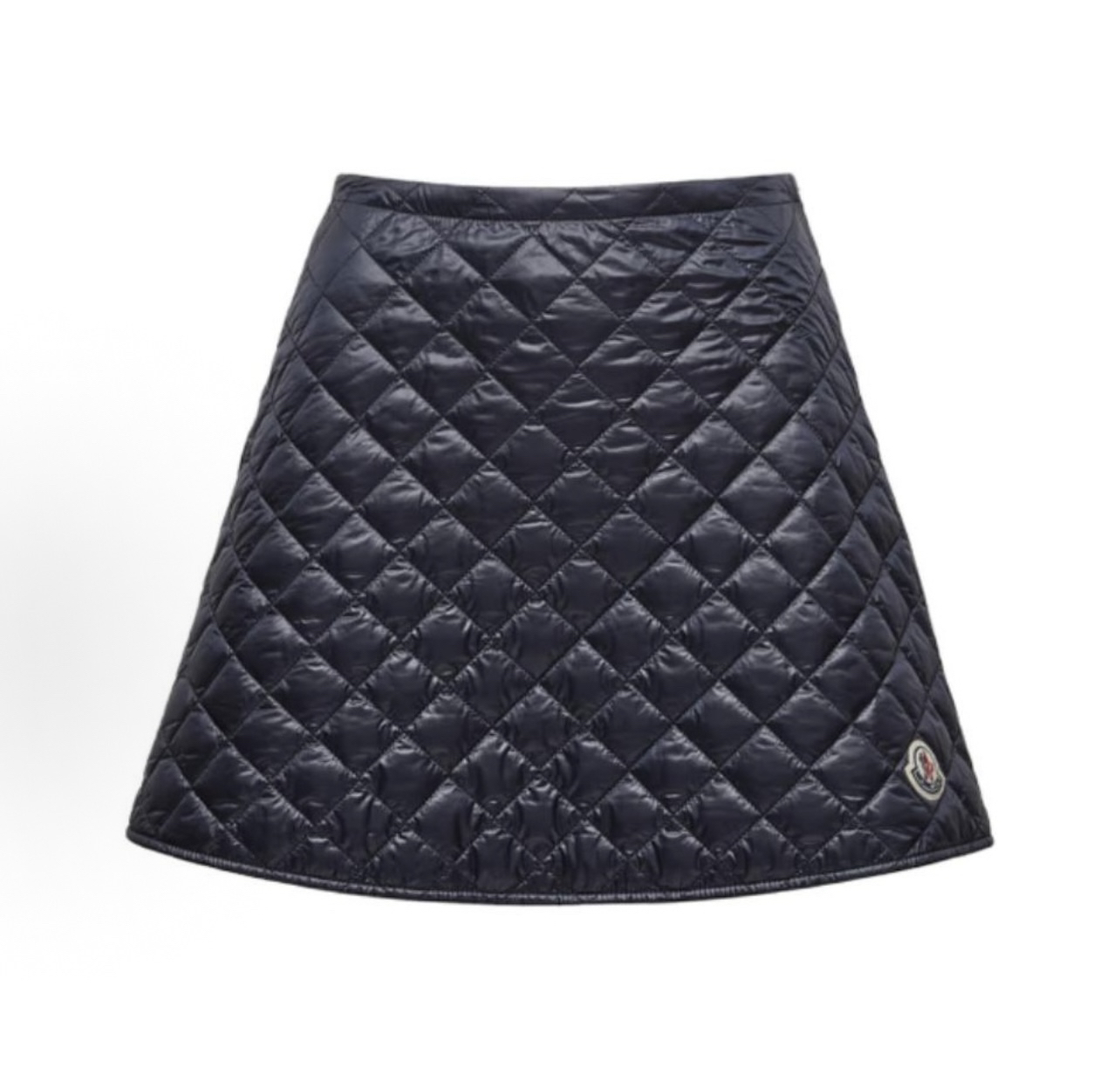 未使用 MONCLER 徽标菱格短款中腰休闲短裙裙子