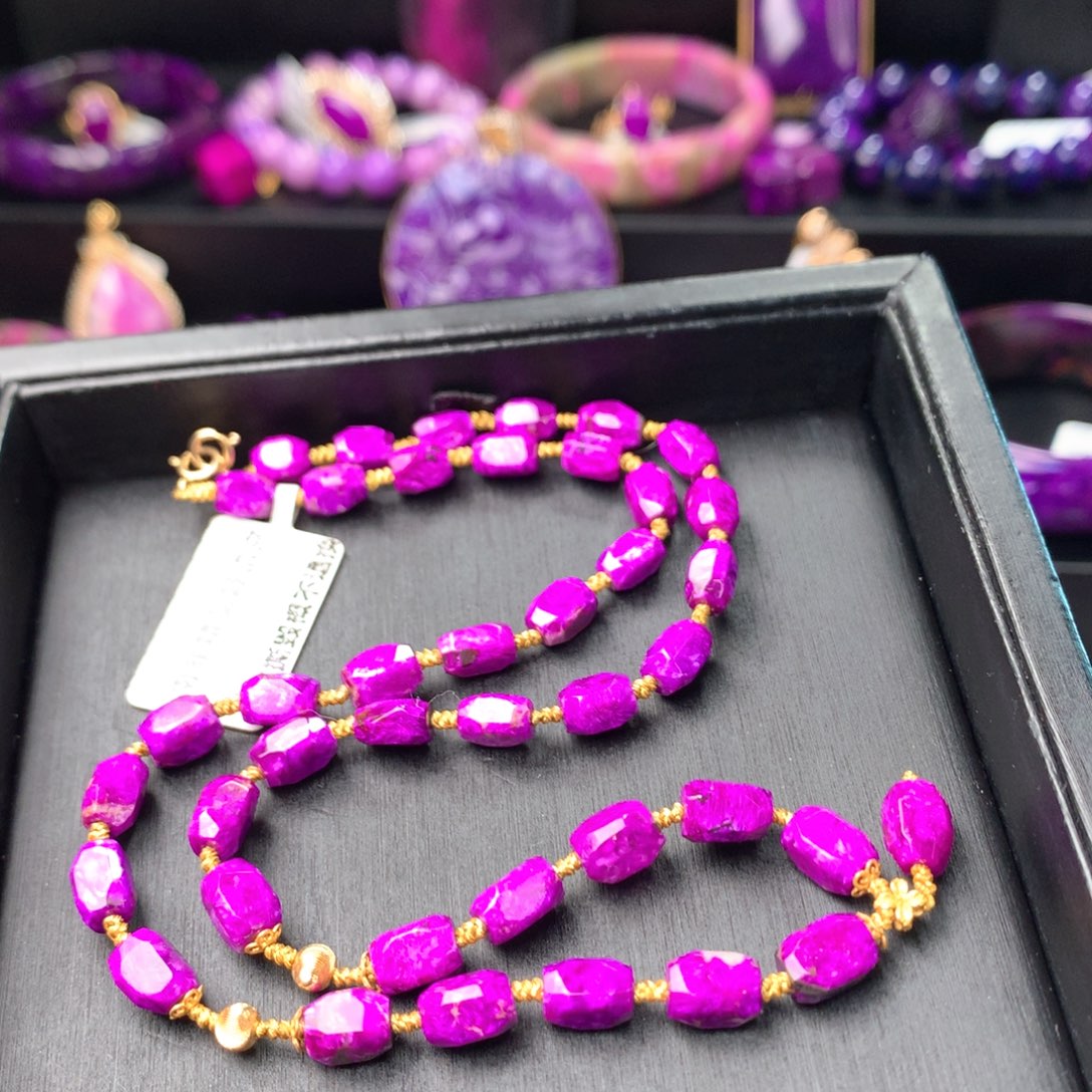 苏纪石（舒俱来）未镶嵌项链