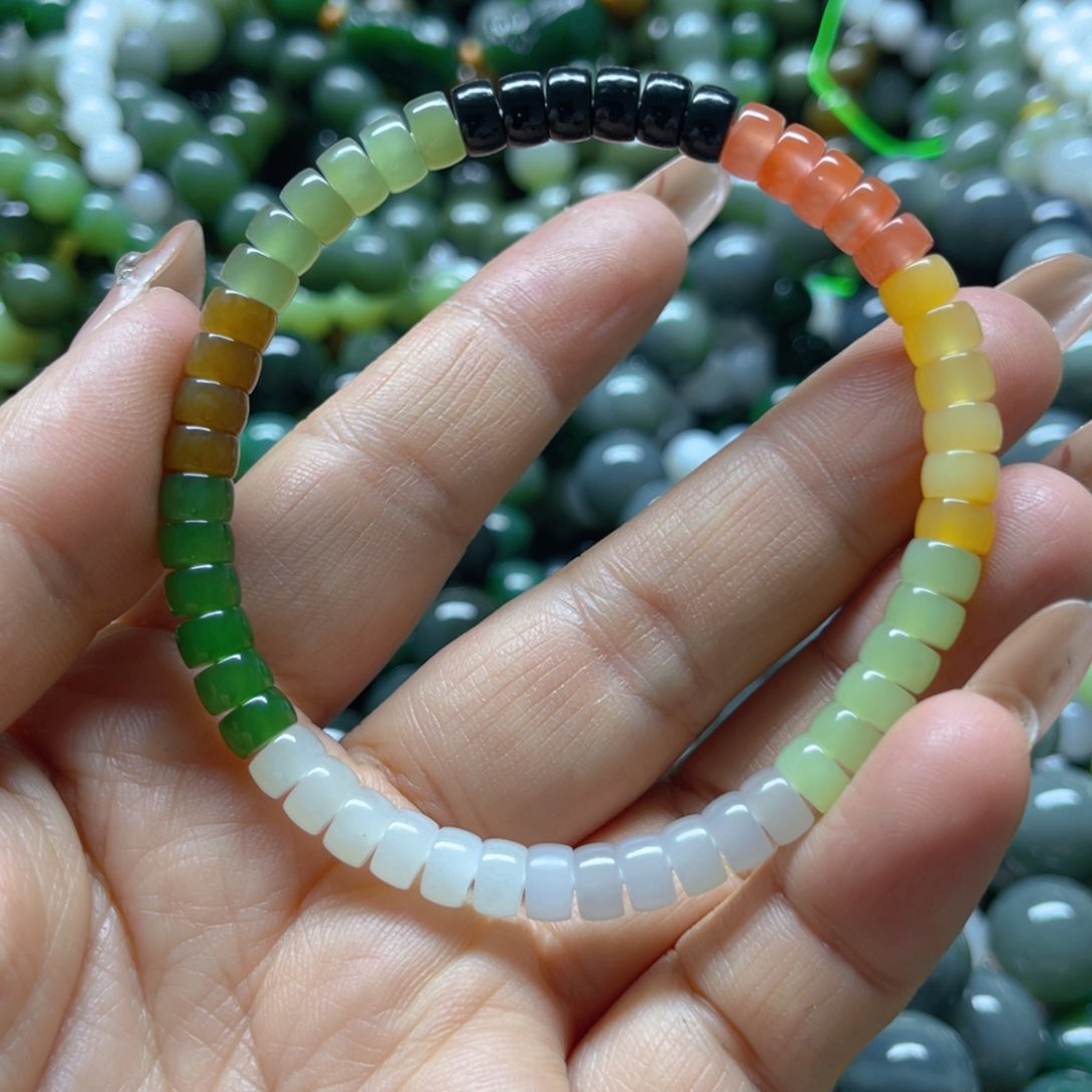 和田玉手链未镶嵌