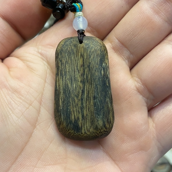 沉香吊坠奇楠挂件红油老料