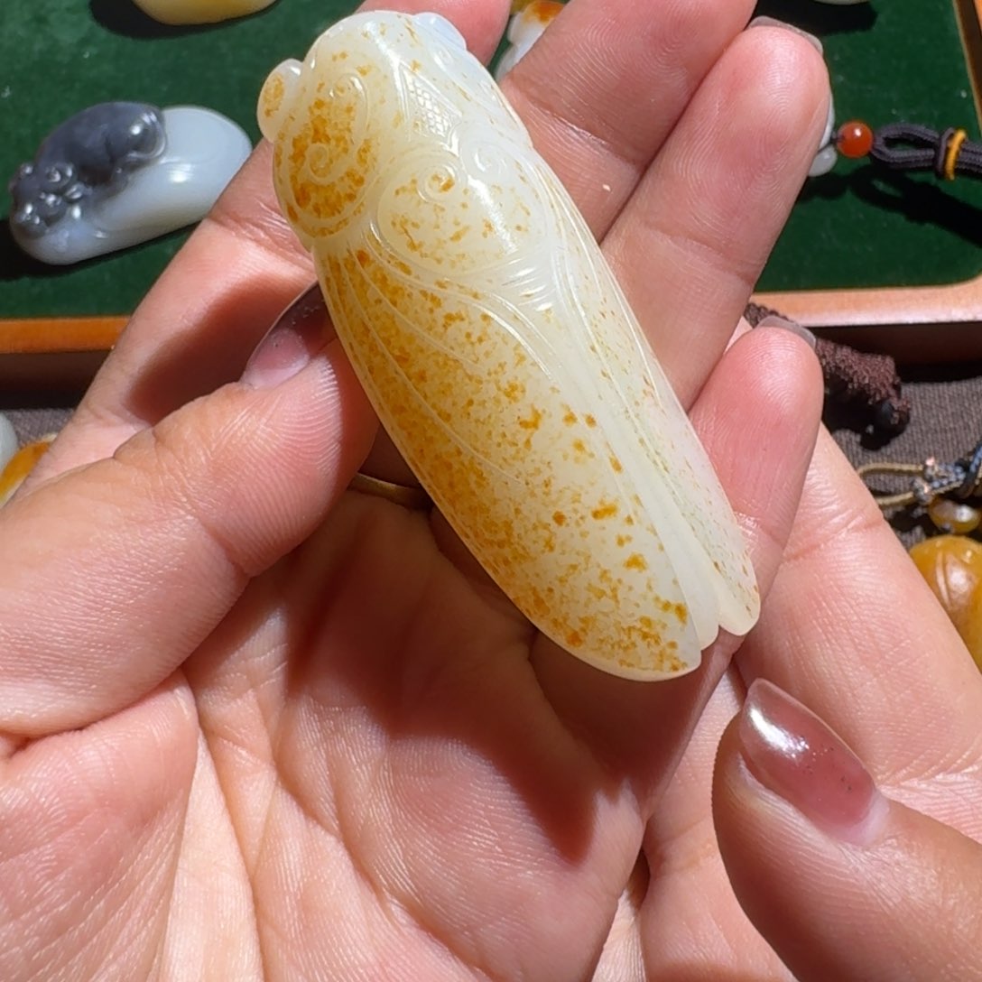 和田玉挂件未镶嵌名*
