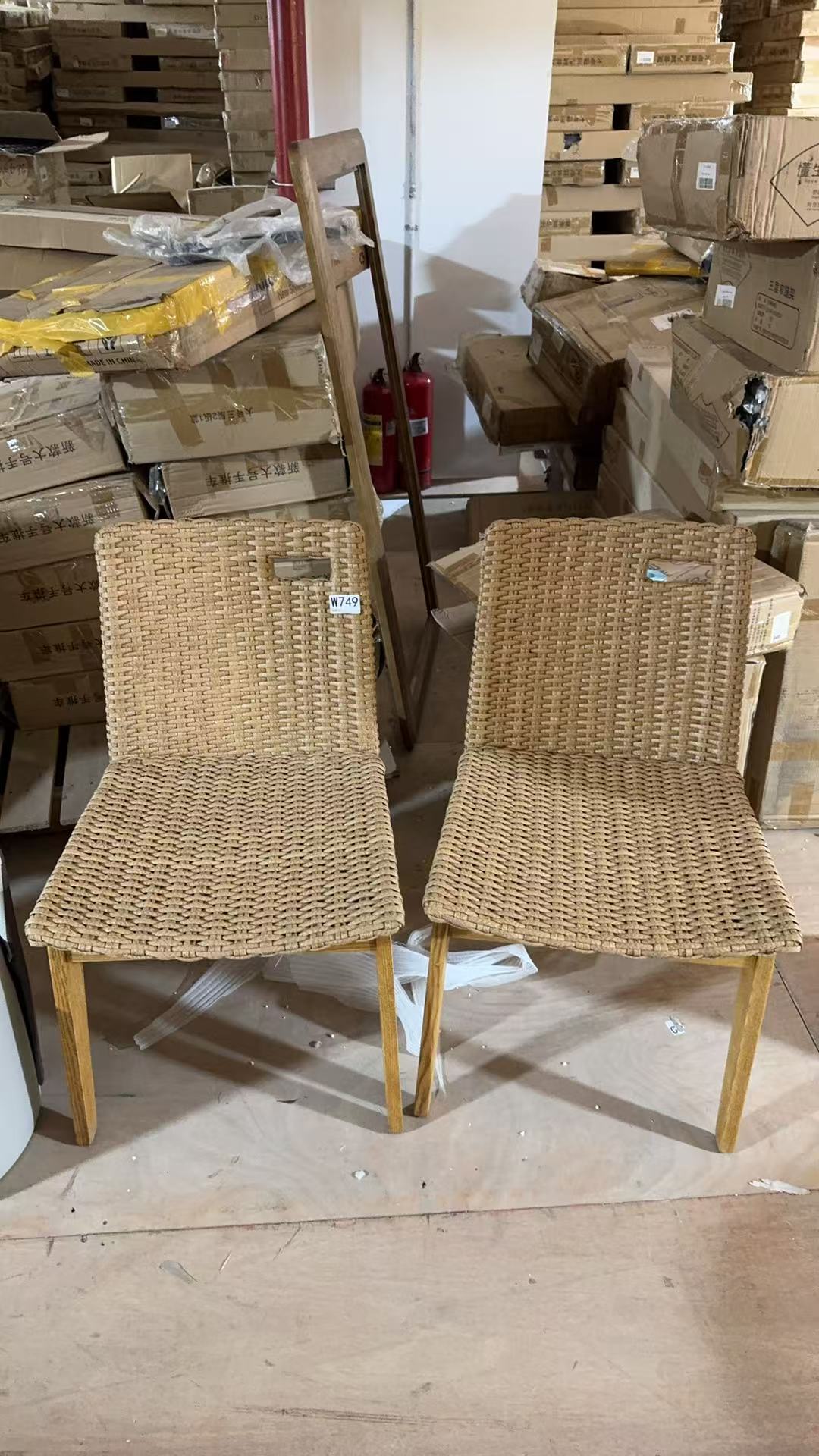 W749#藤椅茶椅库存尾货（三楼）