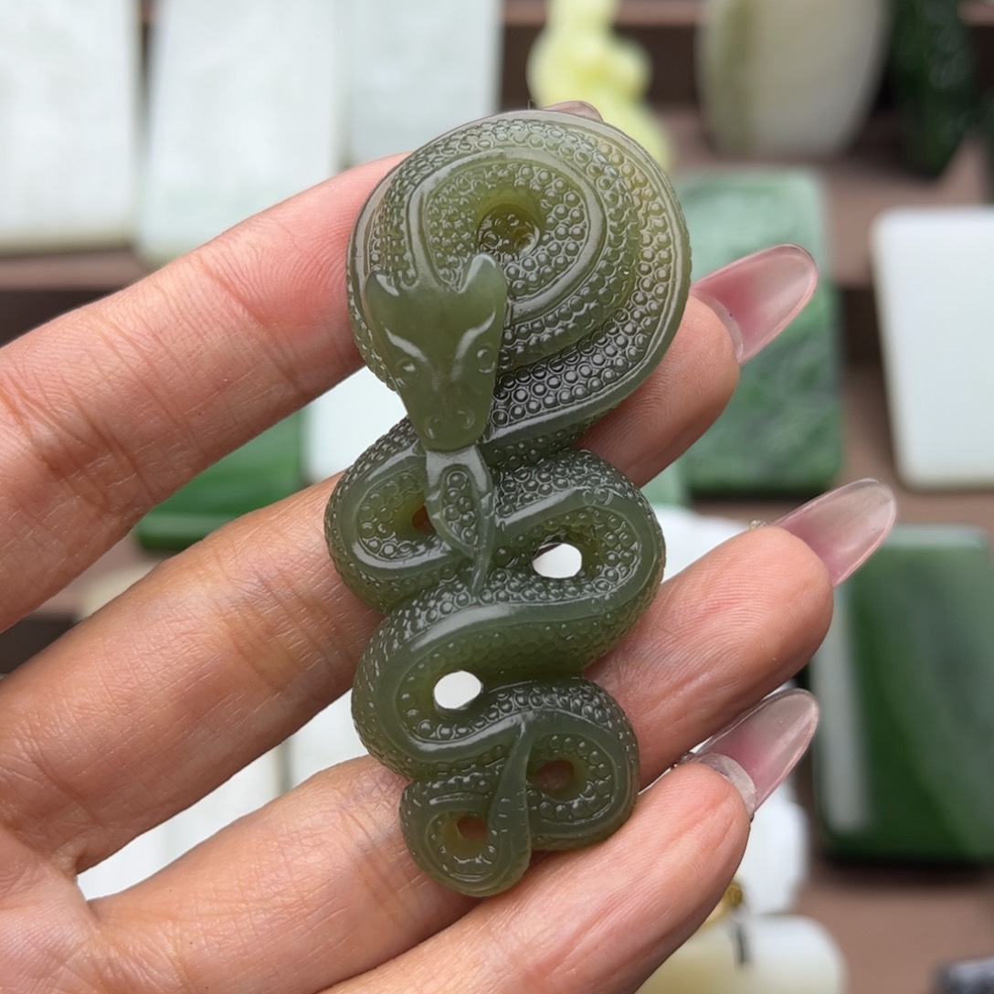 和田玉挂件未镶嵌