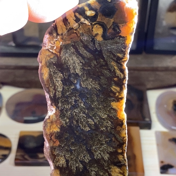 玛瑙/玉髓颈饰未镶嵌天**月