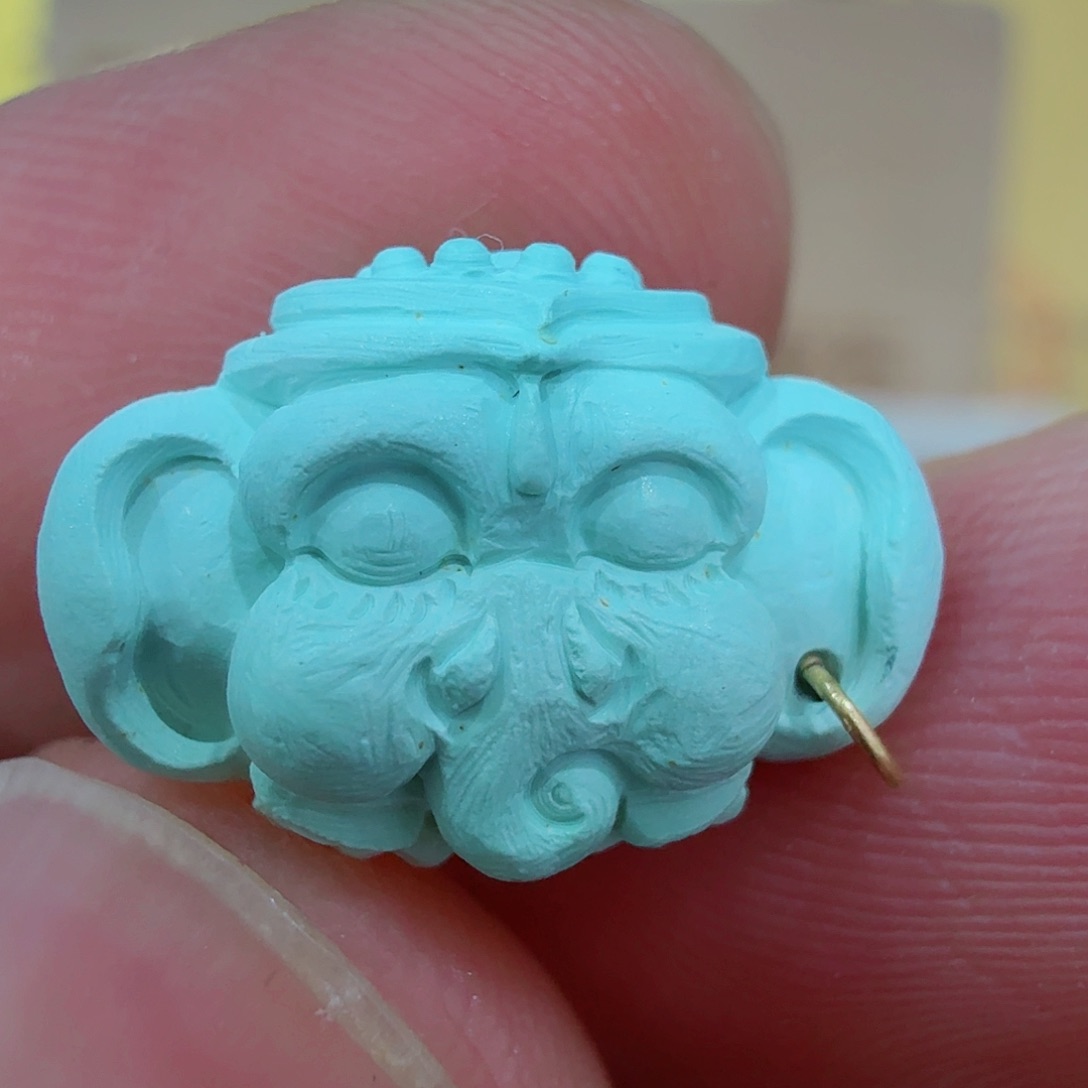 绿松石未镶嵌配饰