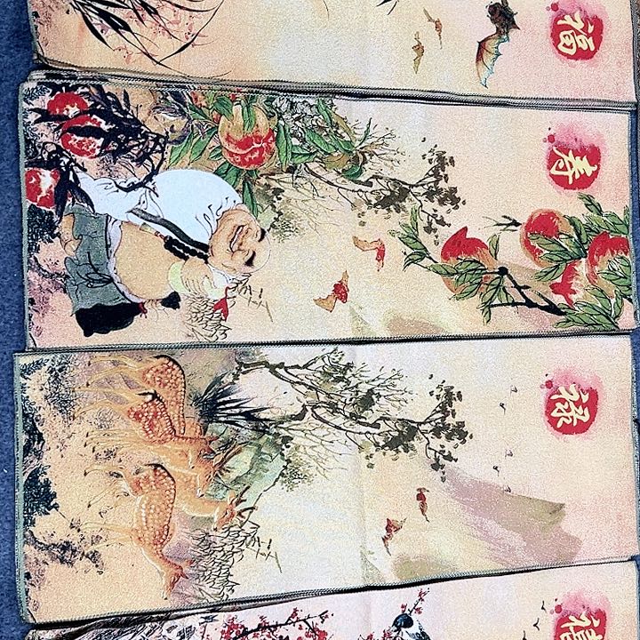 国画新年愿望希望大家身体健康平安