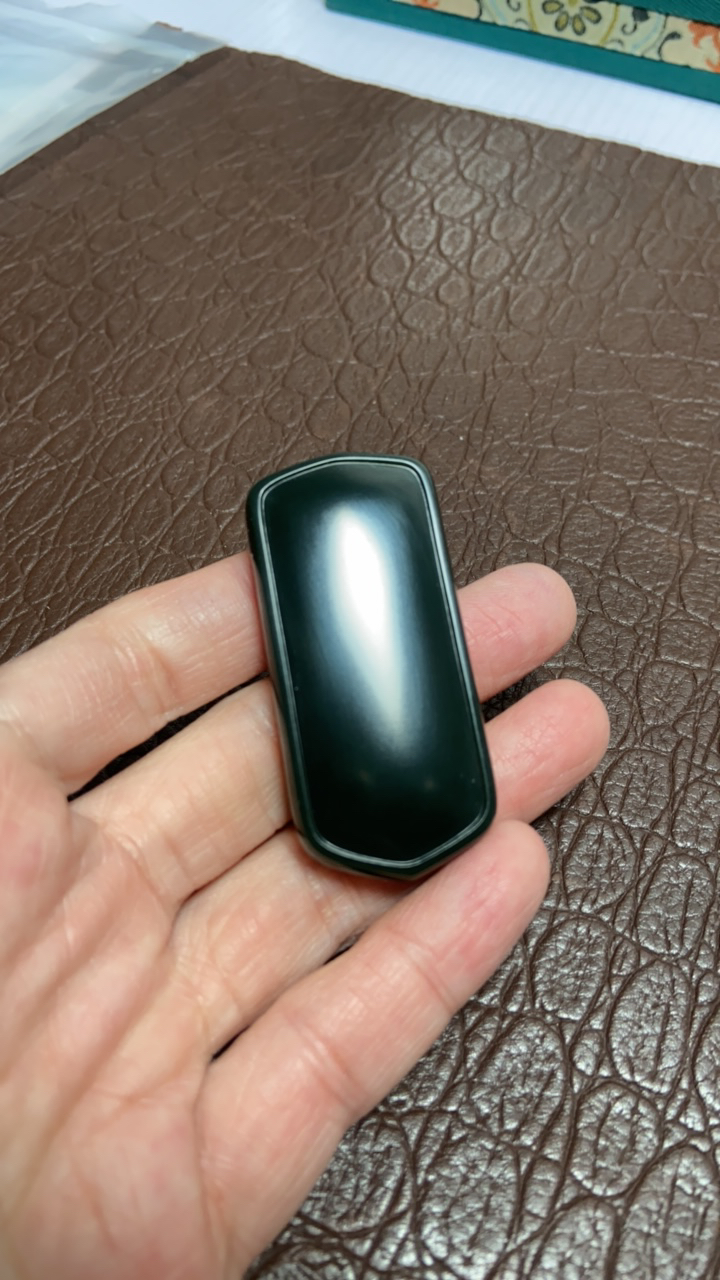 新疆和田玉塔青无事牌