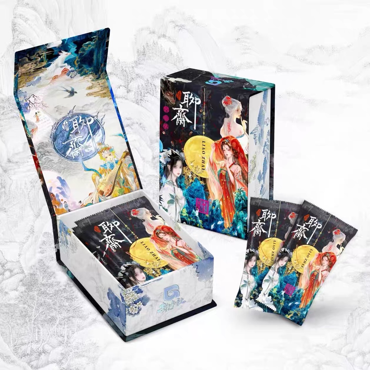【平拆】趣卡社《聊斋》艺术典藏卡牌盲盒（代拆）