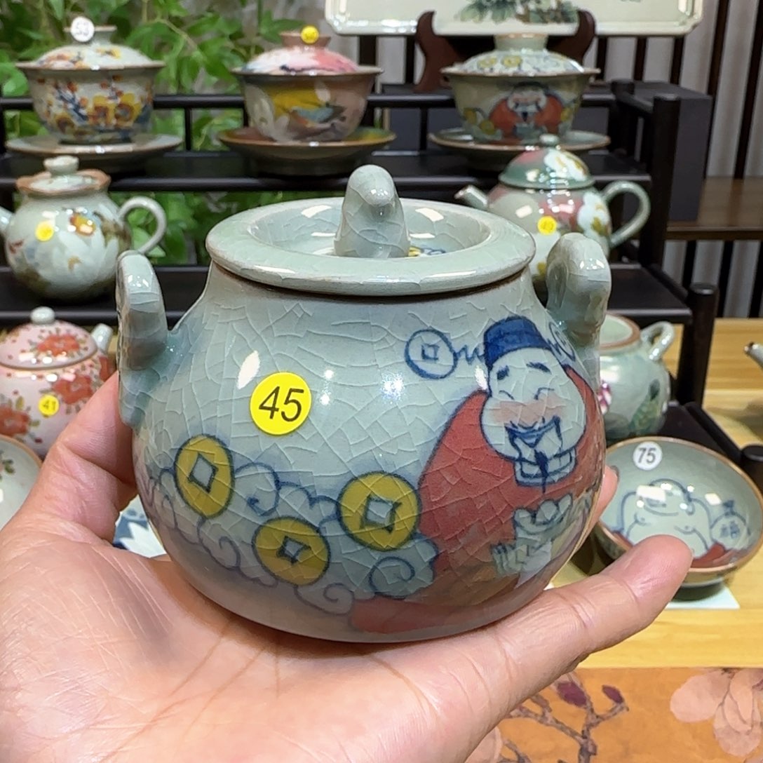 景德镇陶瓷手绘茶具