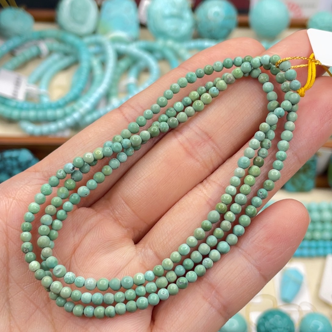 绿松石未镶嵌挂件