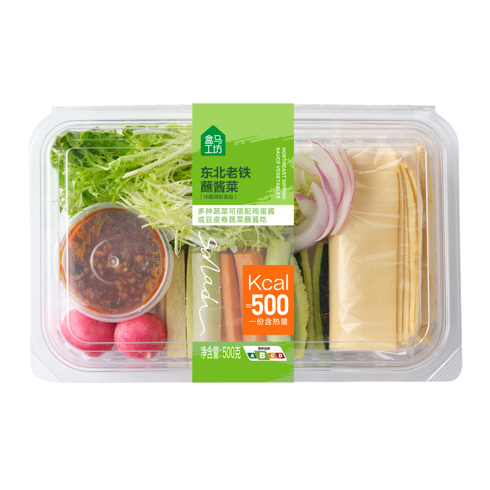盒马工坊 东北老铁蘸酱菜 500g