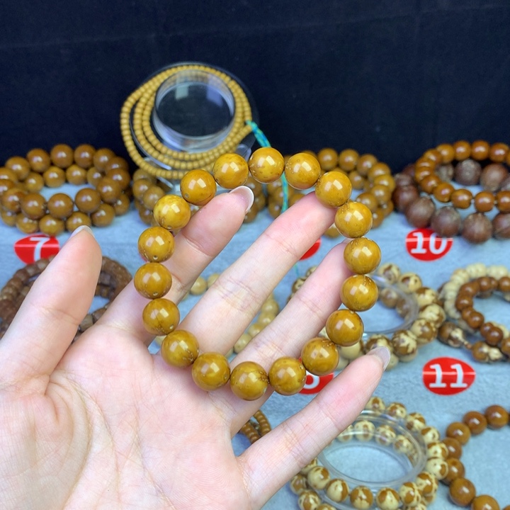 幸***️紫金鼠手串12光珠