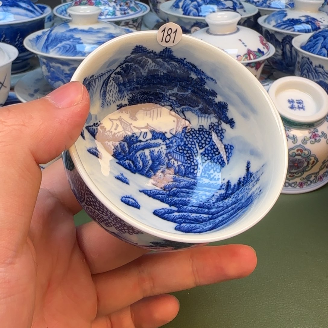 彦祖纯手工手绘茶具181