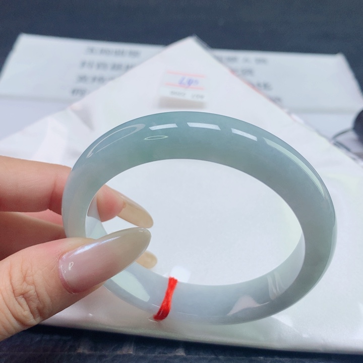 翡翠未镶嵌手镯5657