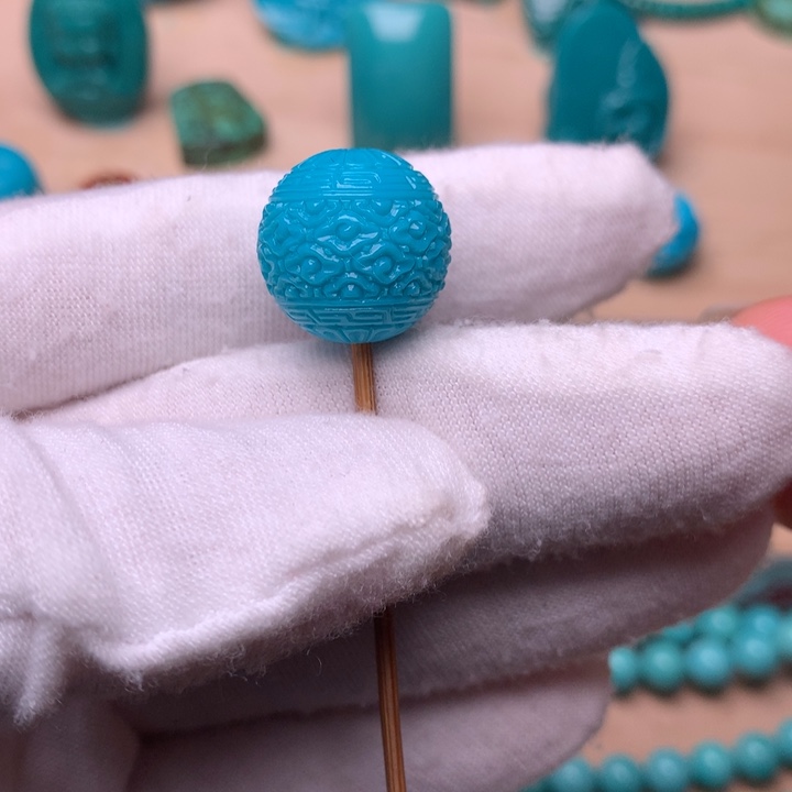 绿松石云纹14.6未镶嵌