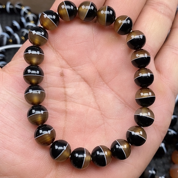 玛瑙/玉髓手链未镶嵌