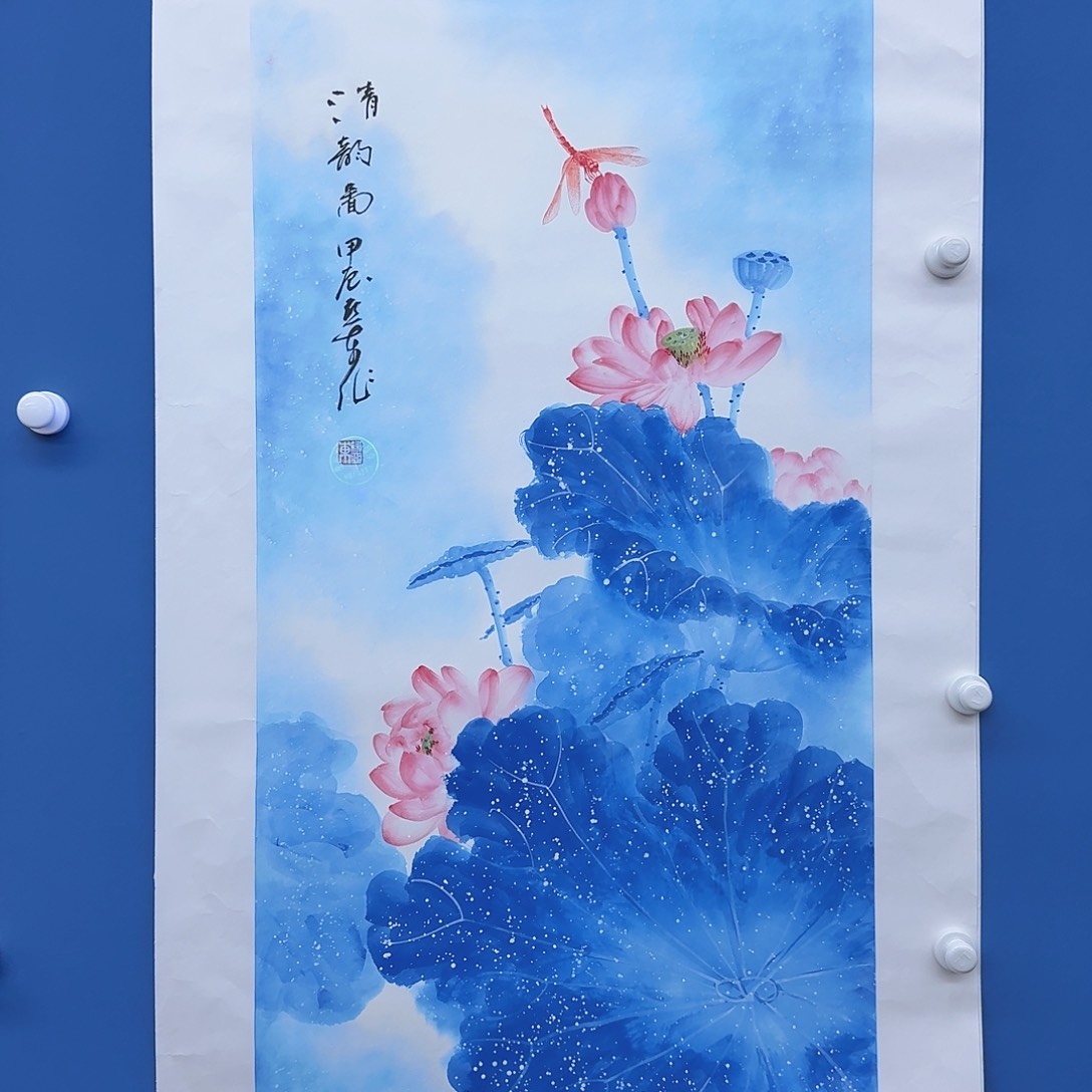 国画多次参加国内外大型