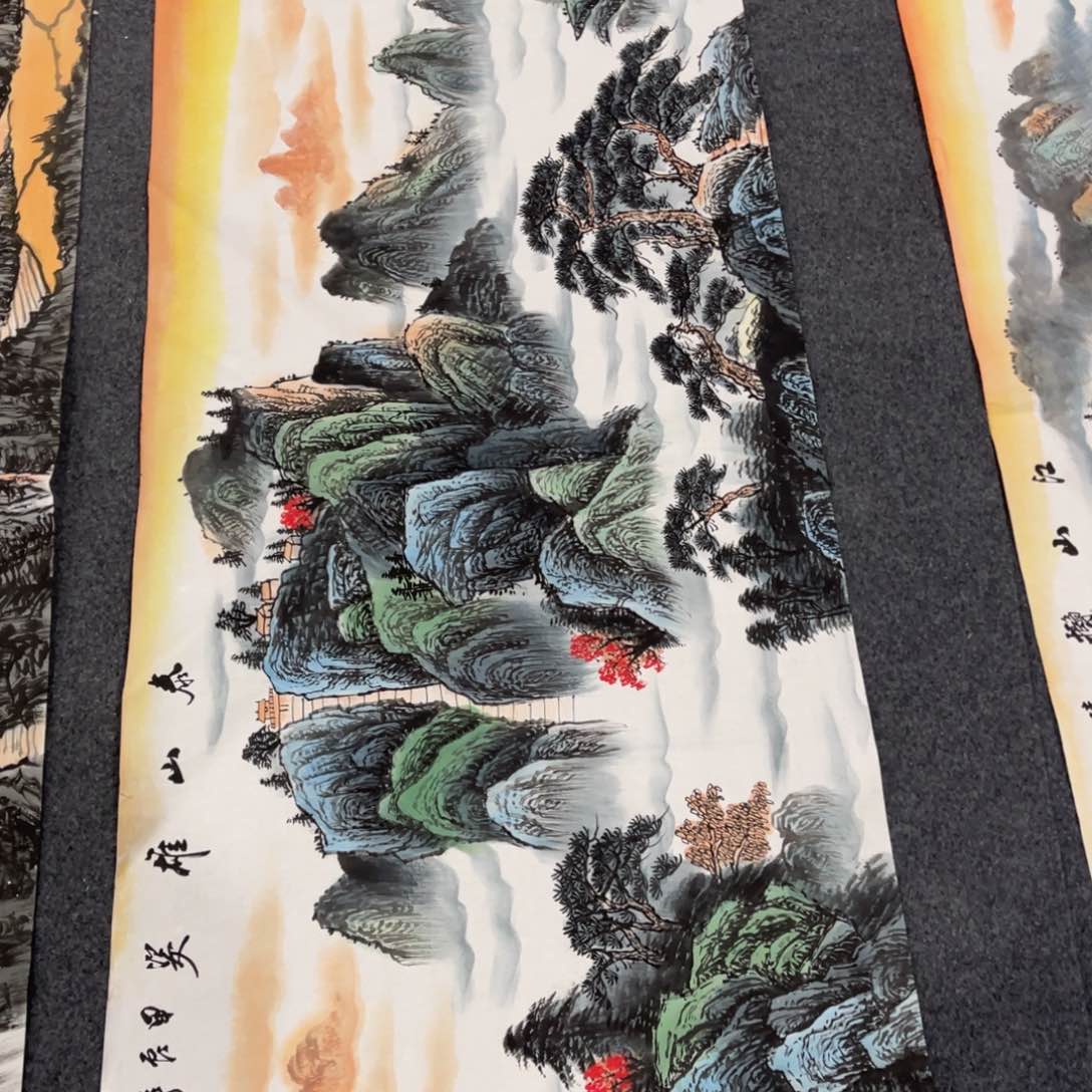 国画处理作品看好再拍哦