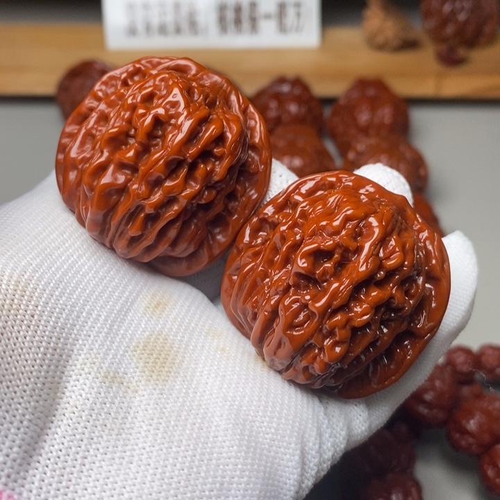 文玩核桃把件39四座楼