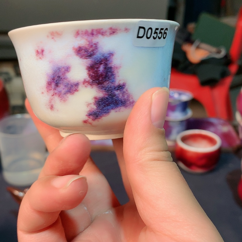 【闪购商品】钧瓷摆件茶杯工艺品