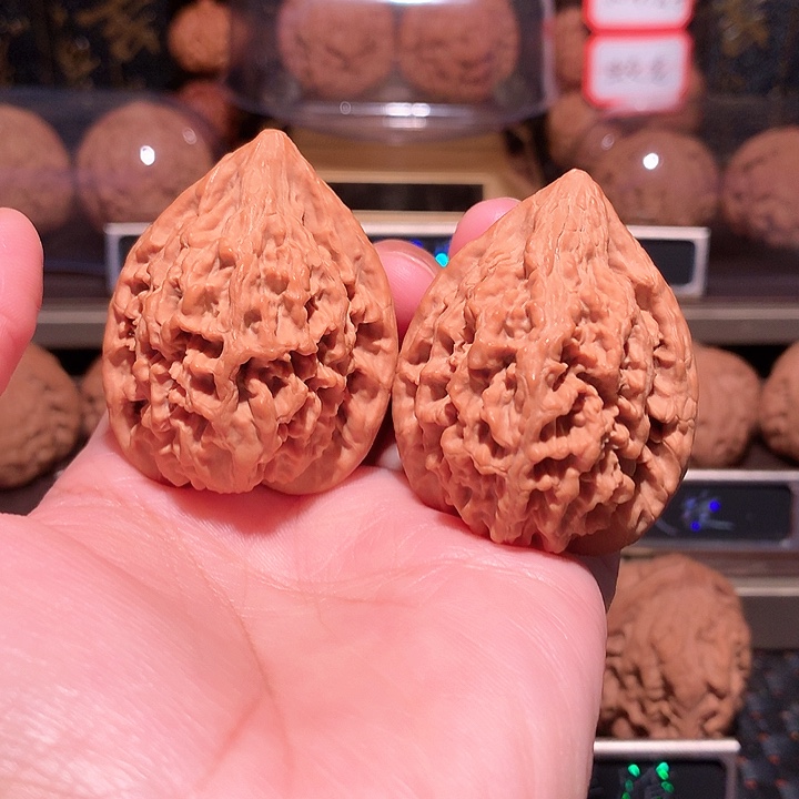 文玩核桃把件秦鸡38尺