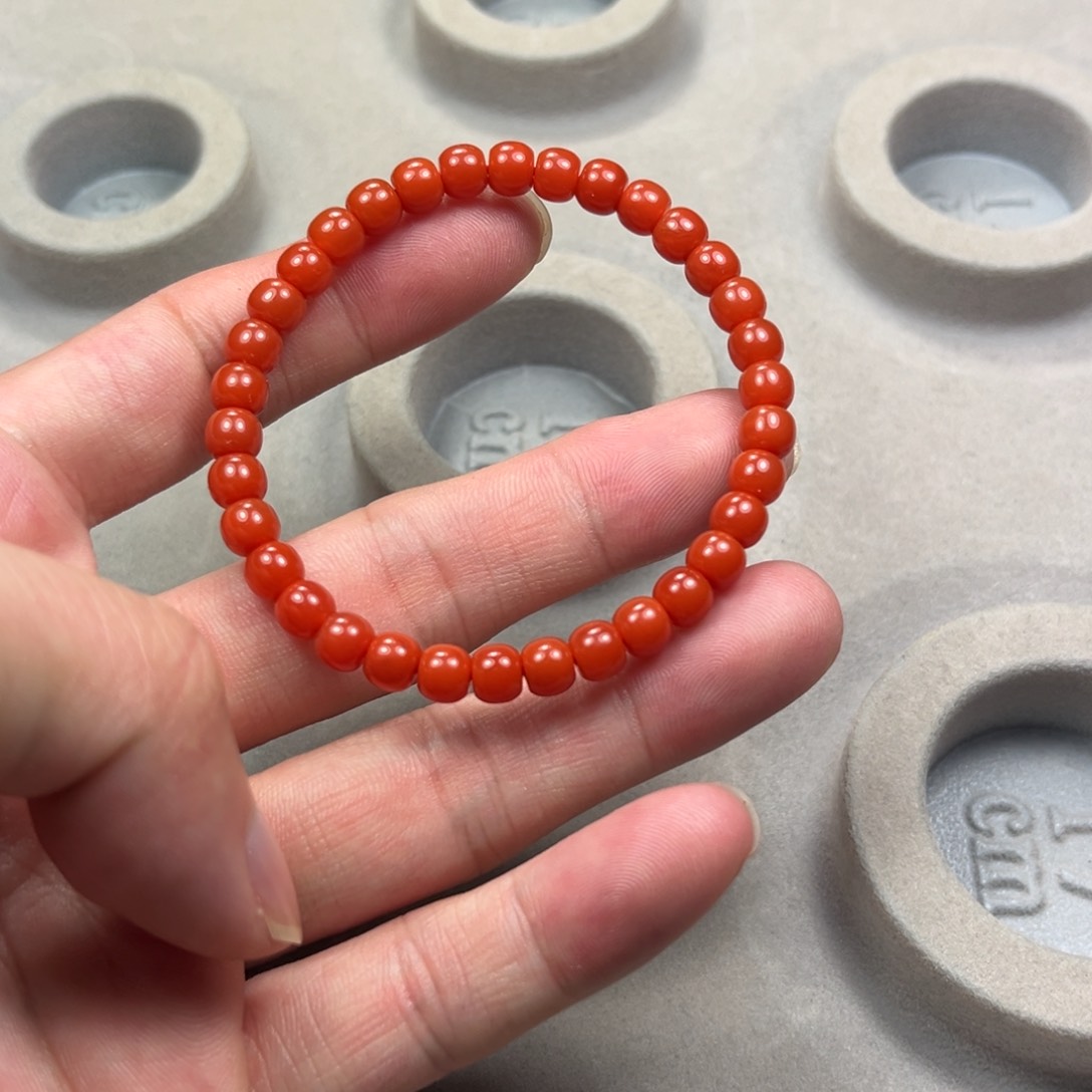 南红玛瑙老型单圈未镶嵌