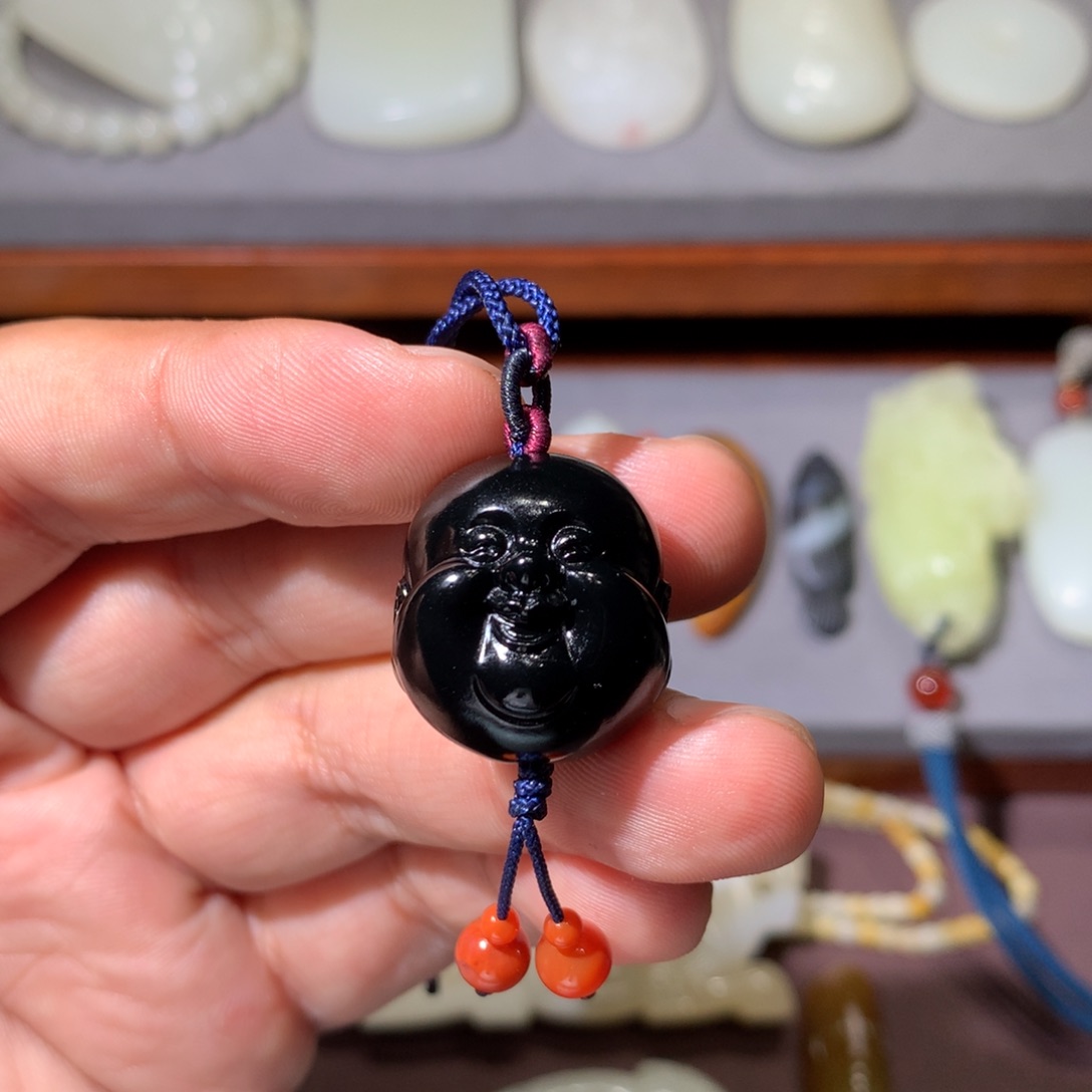 *****和田玉未镶嵌挂件