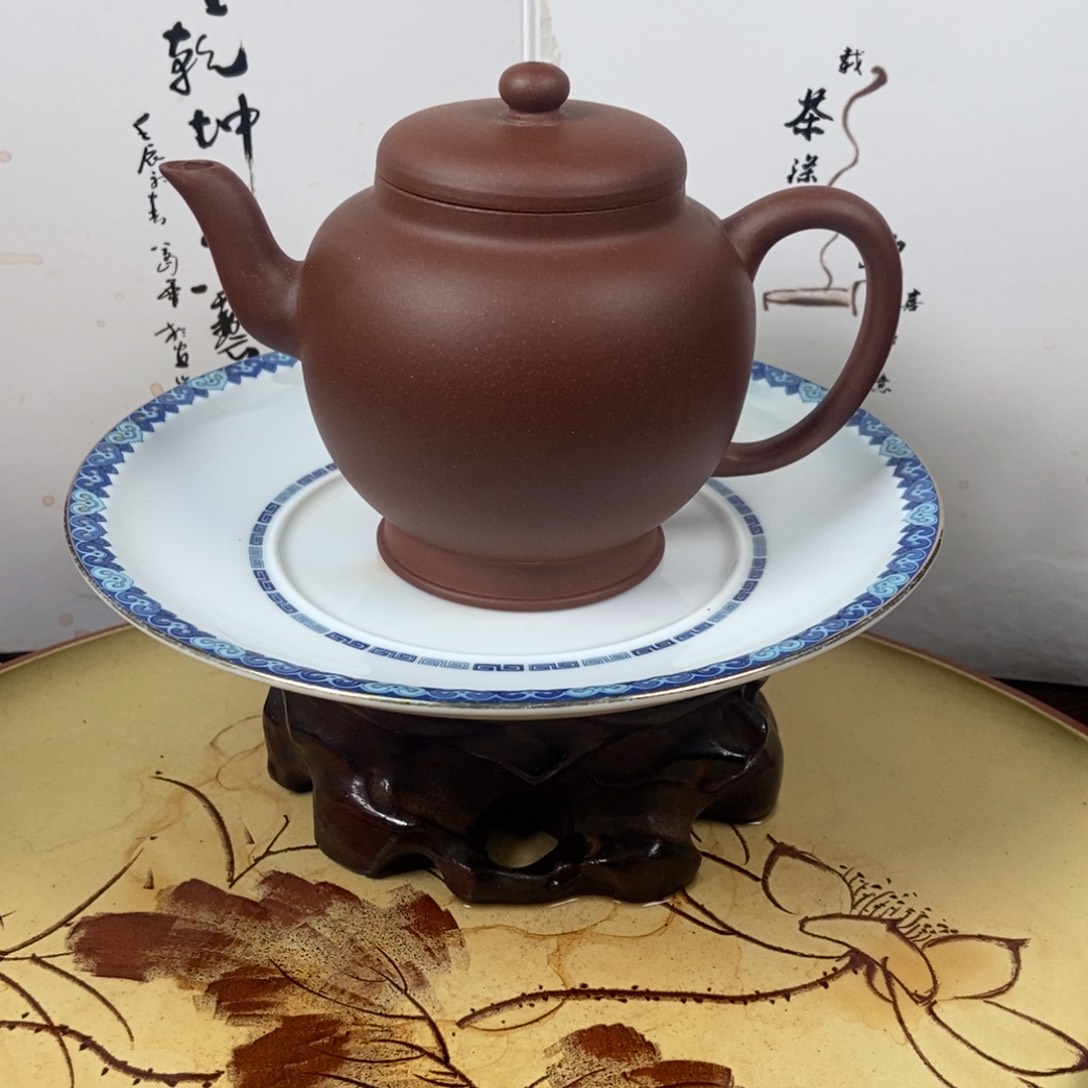 紫砂茶壶底槽清240容量
