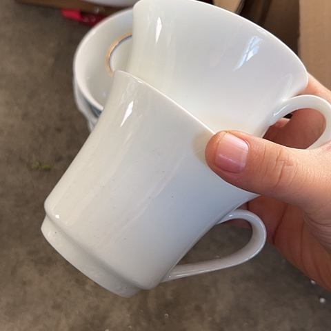 陶瓷杯两个陶瓷陶瓷