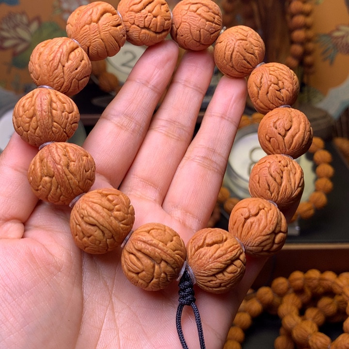 桃核手串游**鳯桃核手串