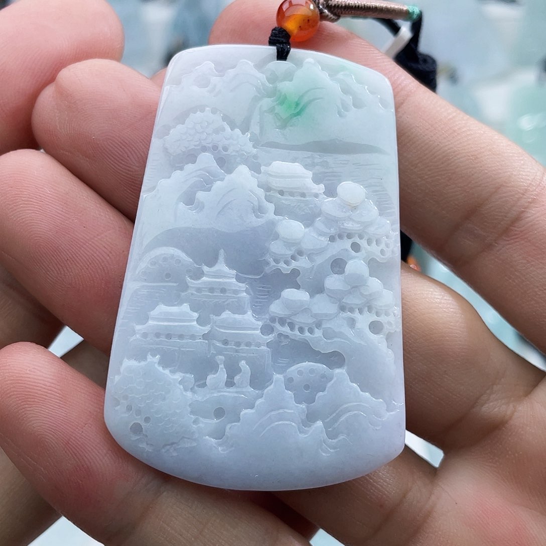 颈饰未镶嵌翡翠翡翠