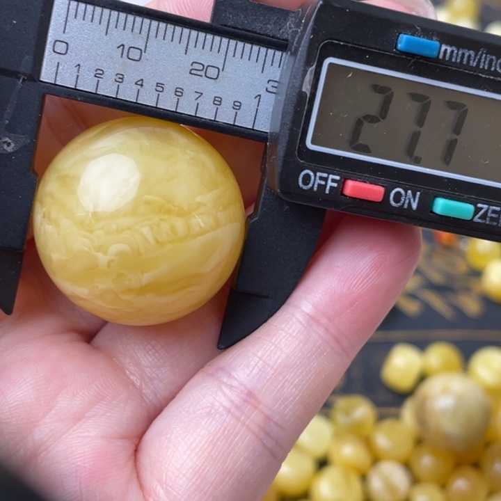 琥珀裸石未镶嵌蜜蜡1335