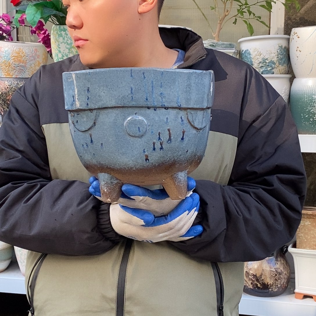 花盆紫砂口23高21处理