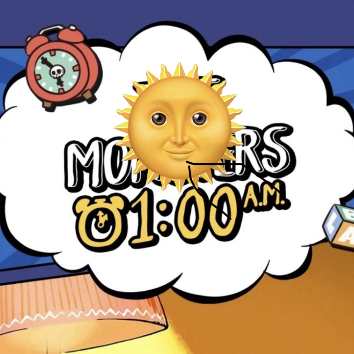 （单个）熬夜通宵的小孩-盲盒