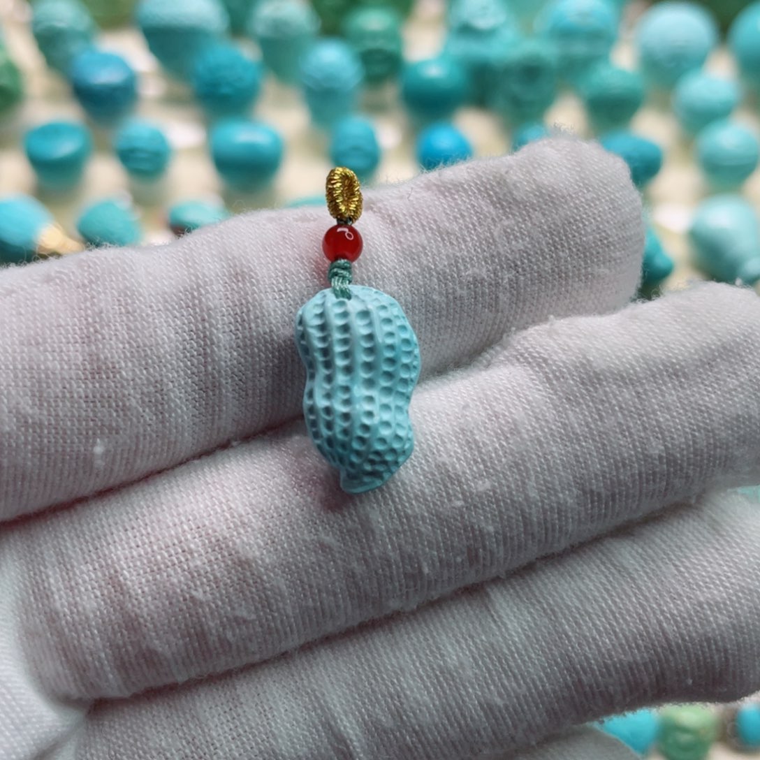 绿松石珠宝奇石未镶嵌